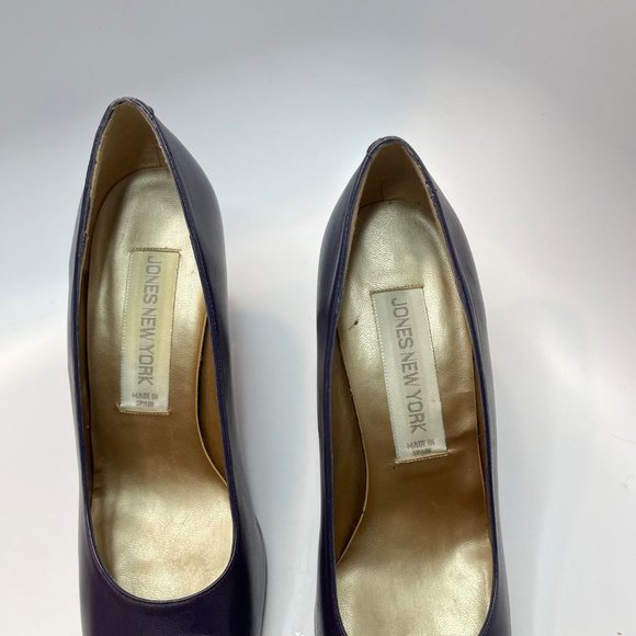 Jones New York Vintage Purple Leather Pumps - Picture 2 of 12